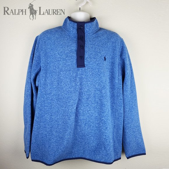 NWT POLO by Ralph Lauren Fleece Pullover - Picture 2 of 9